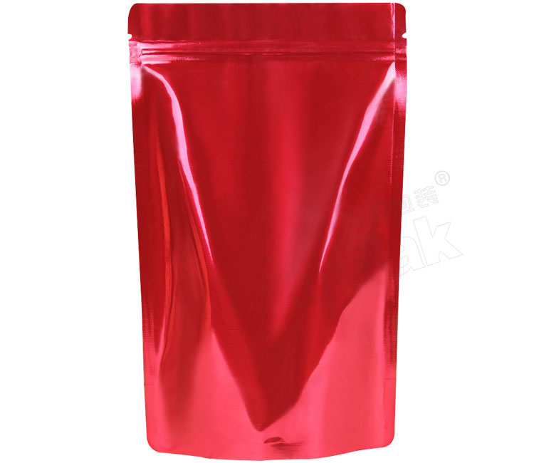 铝箔自立自封袋—红色通用自立自封袋