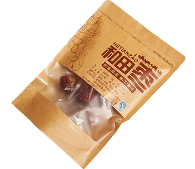 坚果食品包装袋——红枣高档自立干果袋